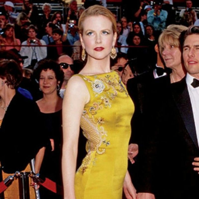 Nicole Kidman (1997) vestido verde