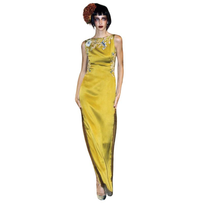 Vestido de John Galliano para Christian Dior