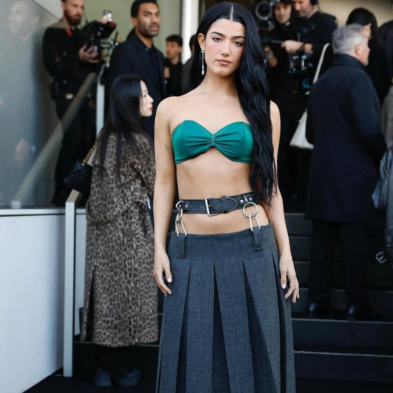 Prada Otoño-Invierno 2025/26 Charli D'Amelio