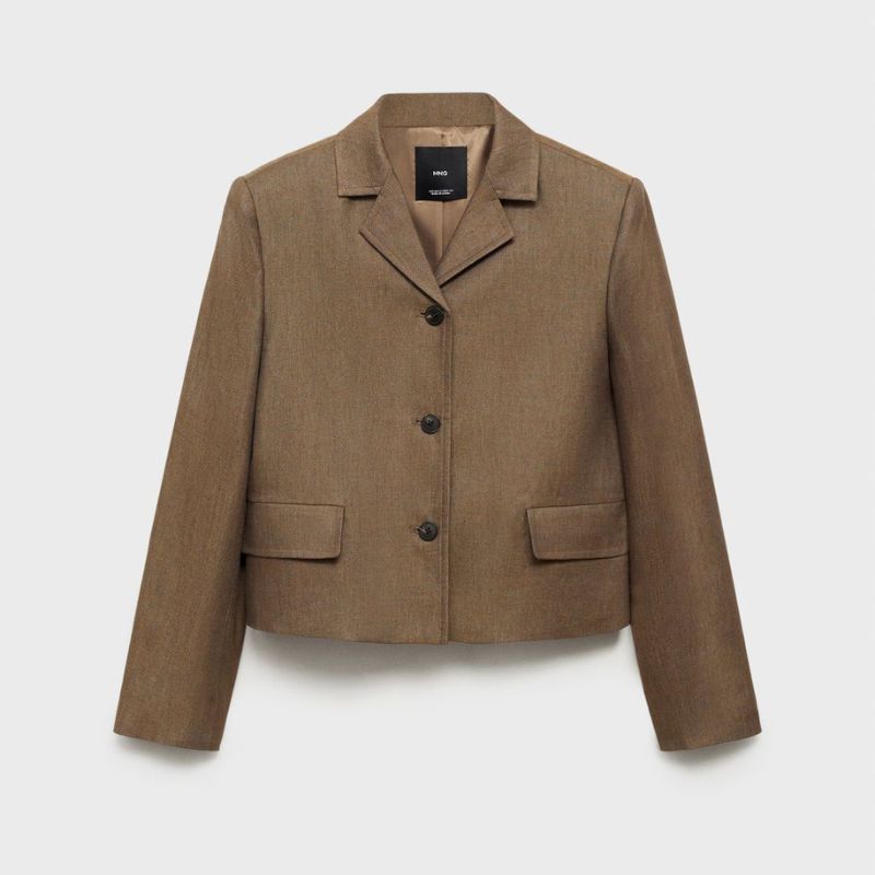 Blazer corto de vestir de Mango looks para oficina