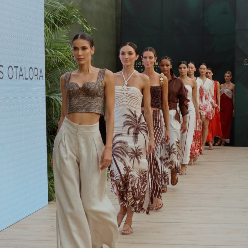 Andrés Otálora inaugura Colombiamoda Miami