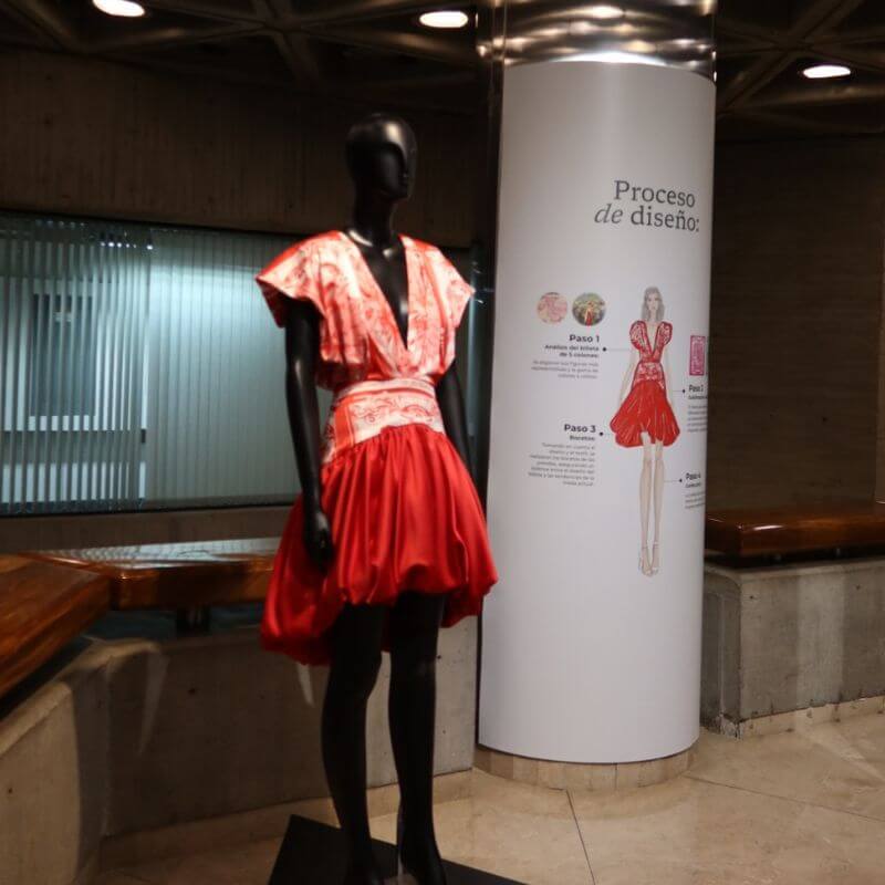 Un recorrido por 5 a la Moda la exposición de Concepción Miranda y su nueva colección Legado Costarricense.