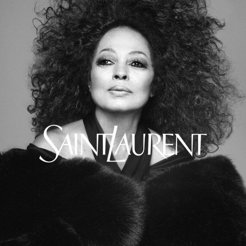 Diana Ross Saint Laurent