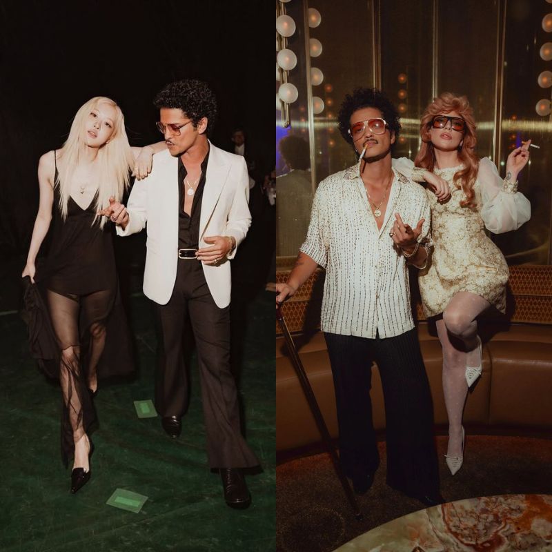 Bruno Mars Rosé Bruno Mars Lady Gaga