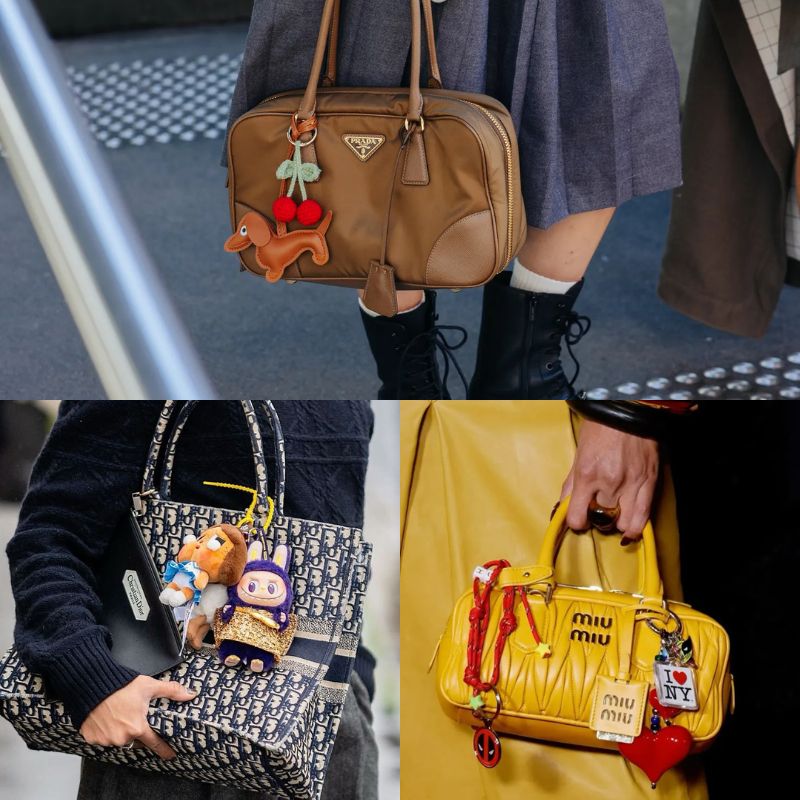 Labubu tendencia charms